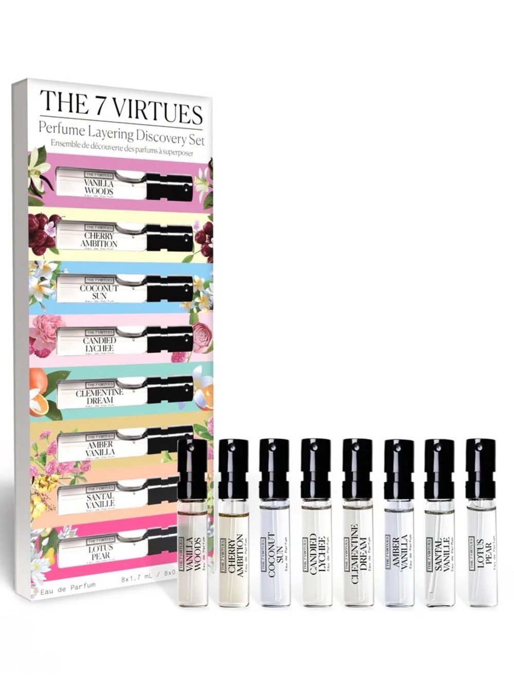 BNIB The 7 Virtues Perfume Layering Discovery Set